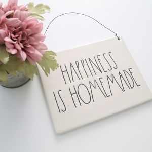 Happiness Is Homemade Rae Dunn Wall Art Decor New